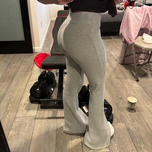 ˚⟡˖ ࣪  aerie waffle knit flare pants / size small